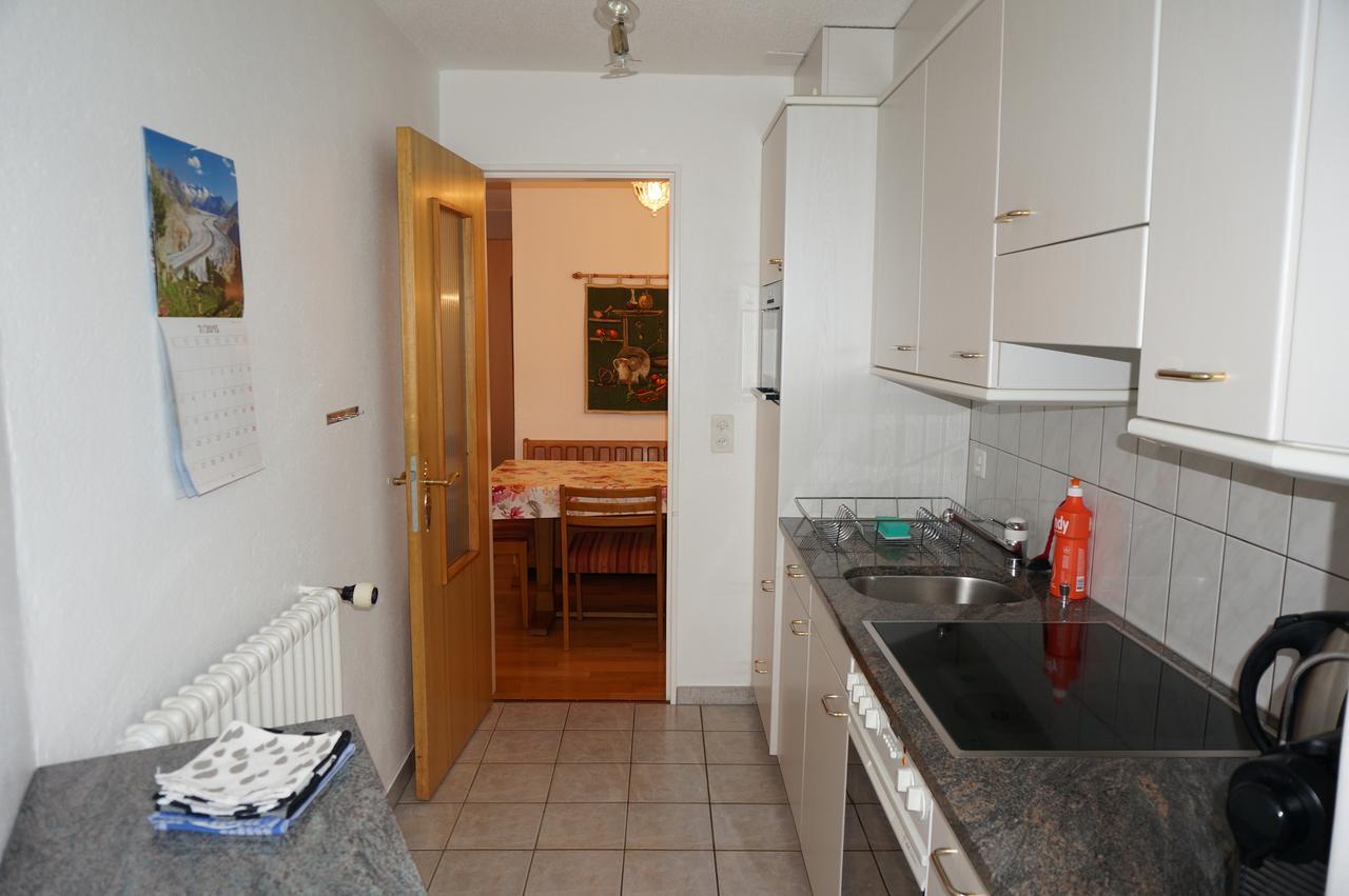 Studio Willimann Haus Dala Im 4 Stock Leukerbad Exterior foto